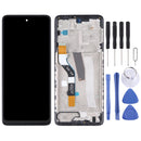 LCD Screen and Digitizer Full Assembly with Frame For Motorola Moto G51 5G