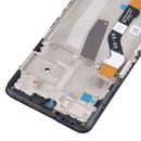 LCD Screen and Digitizer Full Assembly with Frame For Motorola Moto G51 5G