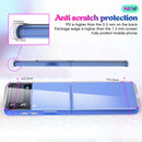For Samsung Galaxy Z Flip4 5G Simple All-inclusive Clear Crystal Acrylic +TPU Shockproof Case