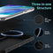 For Samsung Galaxy S21 FE 5G MagSafe Magnetic Liquid Silicone Phone Case(Black)