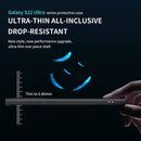For Samsung Galaxy S22 Ultra 5G MagSafe Magnetic Liquid Silicone Phone Case(Black)