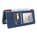 For Samsung Galaxy A13 4G Simple Suction Closure Leather Phone Case(Blue)