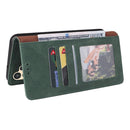For Samsung Galaxy A13 4G Simple Suction Closure Leather Phone Case(Green)