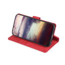 For Xiaomi 12 Pro Skin Feel Crocodile Magnetic Clasp Leather Phone Case(Red)