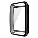 For Huawei Band 7 Full Coverage Electroplating TPU Watch Case(Black)