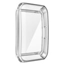 For Huawei Band 7 Full Coverage Electroplating TPU Watch Case(Transparent)