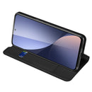 For Xiaomi 12 Lite DUX DUCIS Skin Pro Series Shockproof Leather Phone Case(Black)