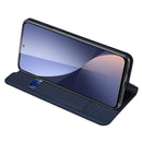 For Xiaomi 12 Lite DUX DUCIS Skin Pro Series Shockproof Leather Phone Case(Blue)