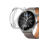 For Huawei Watch GT3 Pro 46mm Electroplating Full Coverage TPU Watch Case(Transparent)
