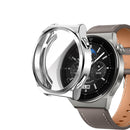 For Huawei Watch GT3 Pro 46mm Electroplating Full Coverage TPU Watch Case(Silver)