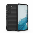 For Samsung Galaxy M23 5G Magic Shield TPU + Flannel Phone Case(Black)