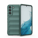 For Samsung Galaxy M23 5G Magic Shield TPU + Flannel Phone Case(Dark Green)