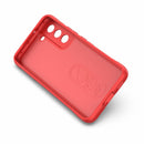 For Samsung Galaxy M23 5G Magic Shield TPU + Flannel Phone Case(Wine Red)