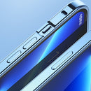 Transparent MagSafe Magnetic Phone Case with Lens Film For iPhone 13 Pro Max(Sierra Blue)