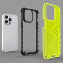 Shockproof Honeycomb PC + TPU Phone Case For iPhone 14 (Red)