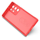 For Samsung Galaxy S22 Ultra 5G Magic Shield TPU + Flannel Phone Case(Dark Blue)