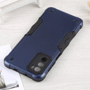 For Motorola Moto G52 Non-slip Armor Phone Case(Blue)