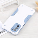 For Motorola Moto G52 Non-slip Armor Phone Case(White)