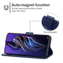 For Tecno Pova 3 Leather Phone Case(Blue)