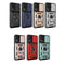 For Samsung Galaxy M53 5G Sliding Camera Cover Design TPU + PC Phone Case(Blue)