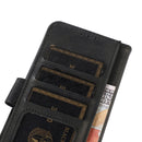Cow Texture Leather Phone Case For iPhone 14 Pro Max (Black)