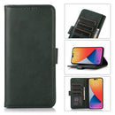 Cow Texture Leather Phone Case For iPhone 14 Pro Max (Green)