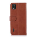 For Nokia C2 2nd Edition Cow Texture Leather Phone Case(Brown)
