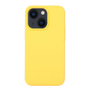 Liquid Silicone Phone Case For iPhone 14 (Yellow)