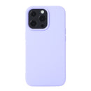 Liquid Silicone Phone Case For iPhone 14 Pro (Purple)
