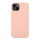 Liquid Silicone Phone Case For iPhone 14 Pro (Sand Pink)