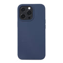 Liquid Silicone Phone Case For iPhone 14 Pro (Midnight Blue)