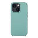 For iPhone 14 Plus Liquid Silicone Phone Case (Pine Needle Green)