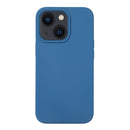 For iPhone 14 Plus Liquid Silicone Phone Case (Blue)