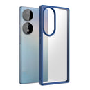For Honor 70 Four-corner Shockproof TPU + PC Phone Case(Blue)