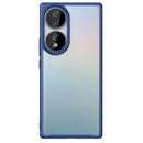 For Honor 70 Four-corner Shockproof TPU + PC Phone Case(Blue)