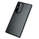 For Honor 70 Four-corner Shockproof TPU + PC Phone Case(Black)