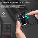 For vivo V23e / S10e 5G Stereoscopic Holder Sliding Camshield Phone Case(Black)