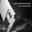 For Samsung Galaxy A03 166mm Stereoscopic Holder Sliding Camshield Phone Case(White)