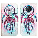 For Nokia G50 3D Painting Horizontal Flip Leather Case(Color Drop Wind Chimes)