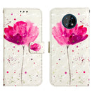 For Nokia G50 3D Painting Horizontal Flip Leather Case(A Flower)