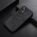 For Xiaomi 12 / 12X Brugg Texture PU Shockproof Phone Case(Black)