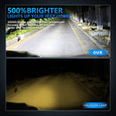 P9 1 Pair H1 6000K / 4000LM / 35W / DC10-32V IP68 Waterproof Car LED Headlight