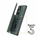 For Xiaomi 12 Mandala Embossed Card Slots Magnetic Phone Case(Green)