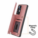 For Xiaomi 12 Pro Mandala Embossed Card Slots Magnetic Phone Case(Rose Gold)