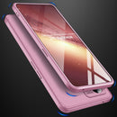 For OPPO Realme 9 Pro+ GKK Three Stage Splicing Full Coverage PC Case(Rose Gold)