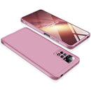For Xiaomi Redmi Note 11 Pro 4G / 5G Global GKK Three Stage Splicing Full Coverage PC Case(Rose Gold)