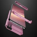 For Xiaomi Redmi Note 11 Pro 4G / 5G Global GKK Three Stage Splicing Full Coverage PC Case(Rose Gold)