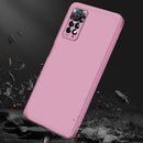 For Xiaomi Redmi Note 11 Pro 4G / 5G Global GKK Three Stage Splicing Full Coverage PC Case(Rose Gold)