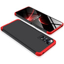 For Xiaomi Redmi Note 11 Pro 4G / 5G Global GKK Three Stage Splicing Full Coverage PC Case(Black Red)