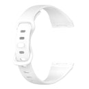 For Fitbit Versa 4 / Versa 3 / Sense Universal TPU Watch Band, Size:S(White)